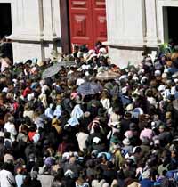 Funeral de sor Lucía