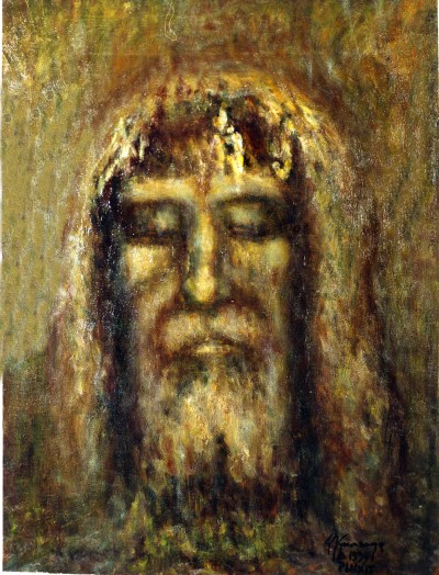 vultas sindonis- olio su tela-40x50.jpg