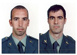 Diego Salvá a la izquierda y Carlos Sáenz de Tejada a la derecha